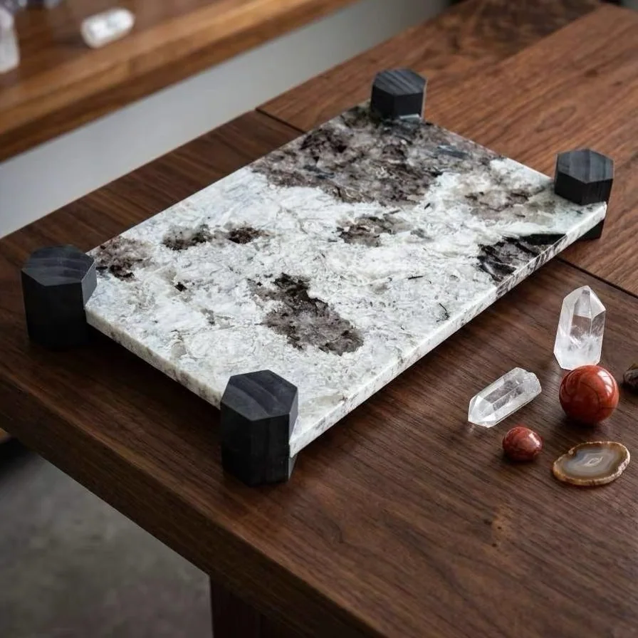 Stone design reference illustrating small stone objects