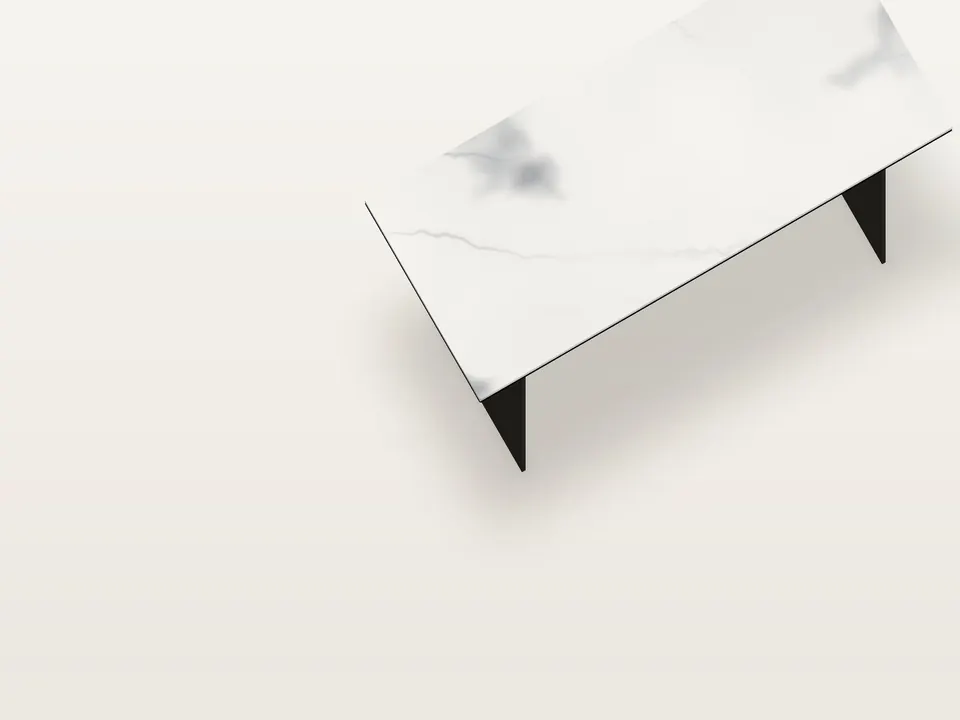 Steel panel legs